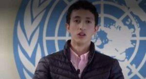 JOVEN IMPOSTOR EN LA ONU