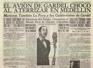 MUERTE DE CARLOS GARDEL