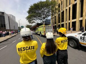 Con la participación de 65.000 personas, Medellín realizó con éxito ejercicio de simulacro de evacuación por sismo
