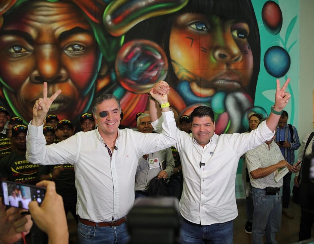 Juan Diego Gómez y Mauricio Tobón, se unen por la Gobernación de Antioquia