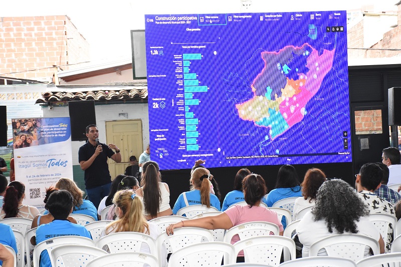 Itagüí radica el anteproyecto del plan de desarrollo con la consigna de ser el más participativo de su historia