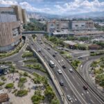 Intercambio vial de la calle 50 Sur con avenida Las Vegas, entre Envigado y Sabaneta, ya está en marcha.